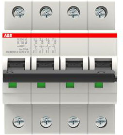 Abb Αυτόματη Ασφάλεια 6A Τετραπολική AC 70427