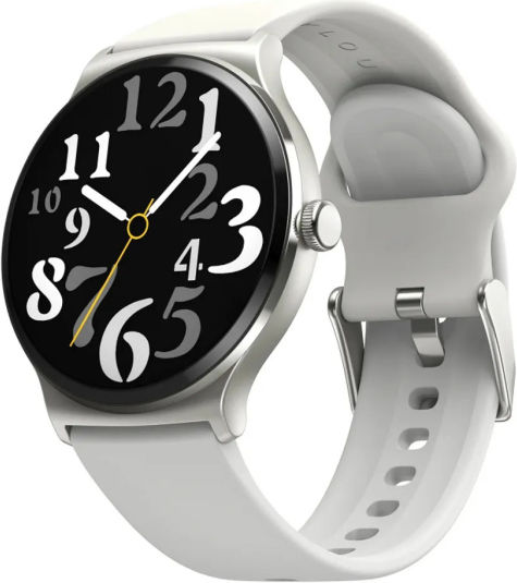Haylou Solar Lite 46mm Smartwatch με Παλμογράφο (Ασημί)