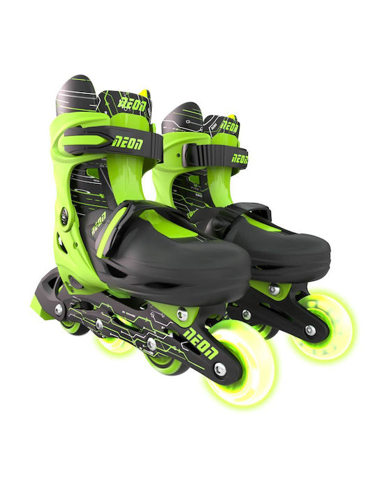Y Volution Neon Combo Inline / Quad Rollers Grün Erwachsene/Kinder