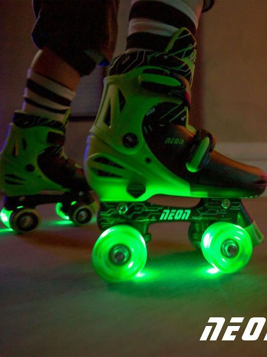 Y Volution Neon Combo Inline / Quad Rollers Grün Erwachsene/Kinder
