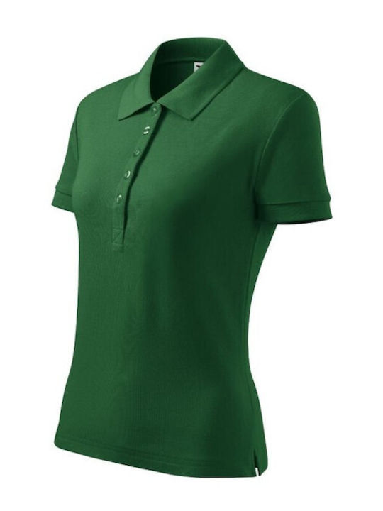 Malfini Women's Short Sleeve Promotional Blouse Green 216-06