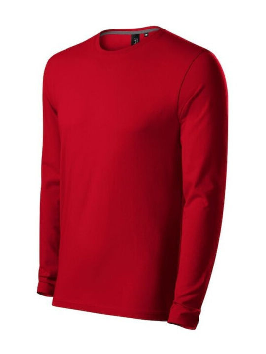 Malfini Men's Long Sleeve Promotional Blouse Red 155-71