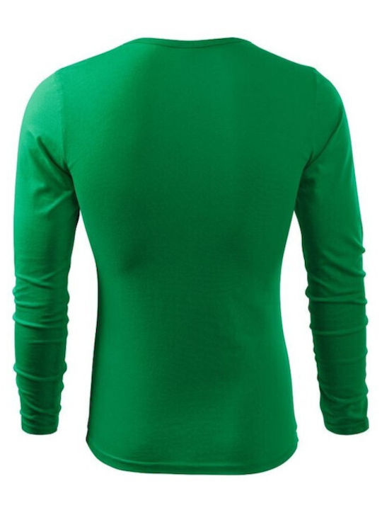 Malfini Men's Long Sleeve Promotional Blouse Green