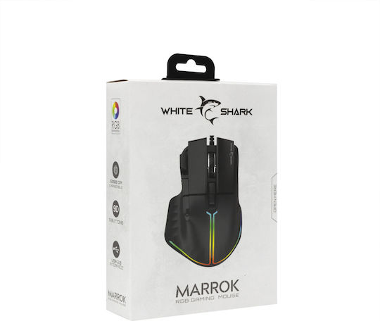 White Shark GM-9006 Marrok RGB Gaming Mouse 12000 DPI Black