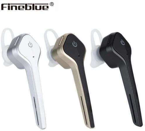 Fineblue HD998 Ohrstöpsel Bluetooth-Freisprecheinrichtung Kopfhörer Silber