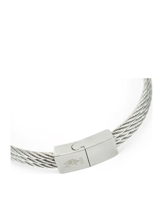 U.S. Polo Assn. Phoenix Men's Bracelet with Anchor Design Made of Stainless Steel 21cm