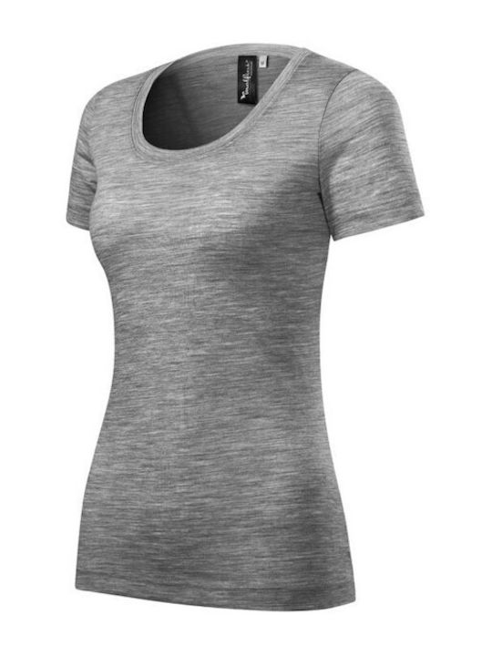 Malfini Women's Short Sleeve Promotional T-Shirt Gray