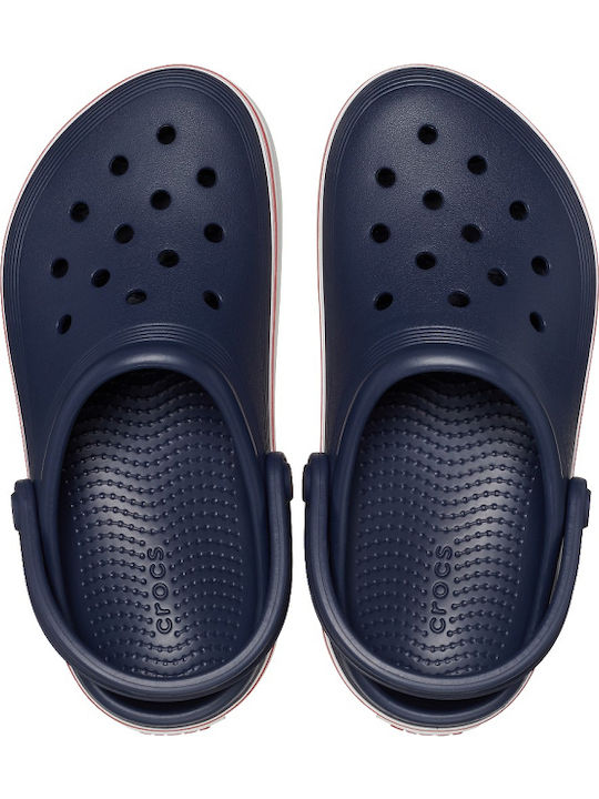 Crocband Παιδικά Ανατομικά Σαμπό Θαλάσσης Navy Μπλε