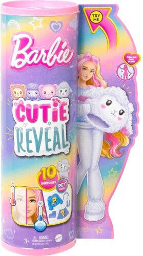 Barbie Lamb Doll Cutie Reveal for 3+ years+ Years