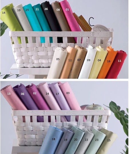 Rythmos Bettlaken Super-Doppel mit Gummiband 165x205+25cm. Madonna 10