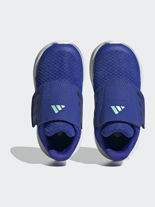 Runfalcon 3.0 AC I Kids Sports Shoes Running with Hoop & Loop Closure Lucid Blue / Legend Ink / Cloud White