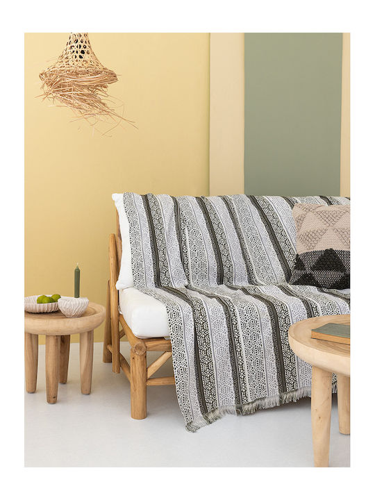 Palamaiki Nambi Sofa Throw 2 Seater 180x250cm Gray