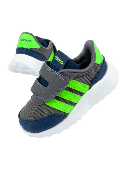 Adidas Run 70s Kids Running Shoes Gray