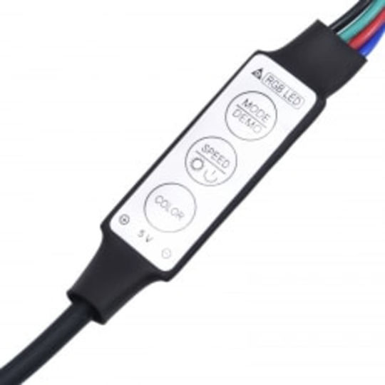 TV-Ständer mit LED-Beleuchtung Graue M215xP36.5xH40cm