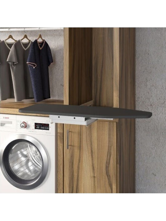 Emuca Ironing Board for Steam Iron Foldable 81x30cm