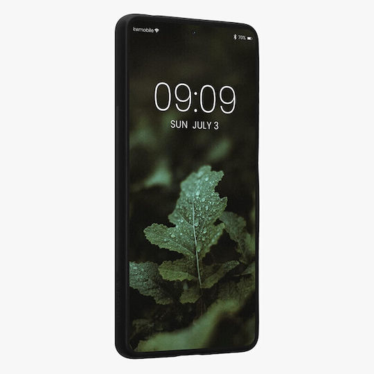 KWmobile Umschlag Rückseite Hölzern Dark Brown (Redmi Note 12 Pro+)