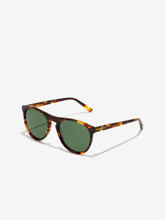 Hawkers Sunglasses with Brown Tartaruga Acetate Frame and Green Polarized Lenses HJOK22CEXP