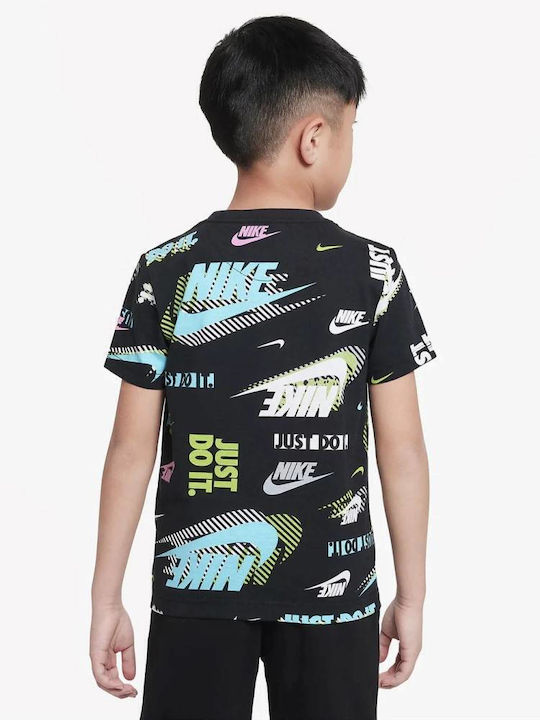 Nike Тениска Черна