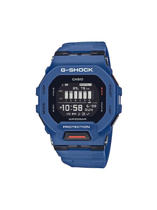 Armband CASIO GBD-200-2 G-Shock blau