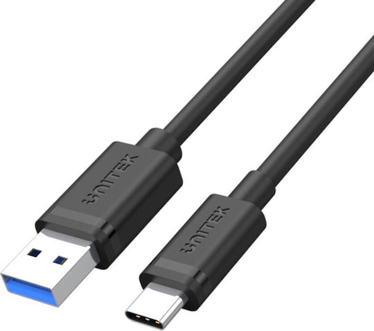 Unitek USB 3.1 Cable USB-C Male - USB-A Black 2m