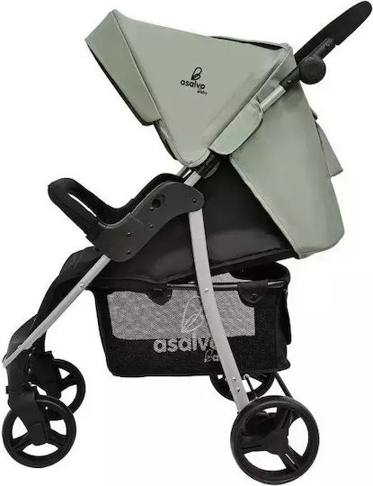 Asalvo America Бебешка количка Зелен 8.4кг