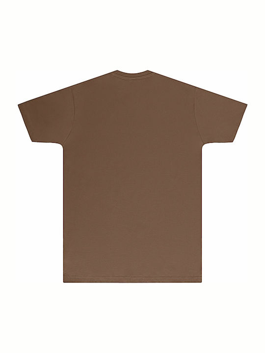 SG Ανδρικό Διαφημιστικό T-shirt Κοντομάνικο Deep Taupe