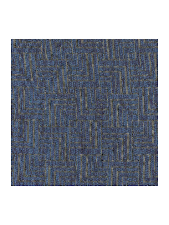 Aslanis Home Armchair Throw New Maze 180x180cm Blue