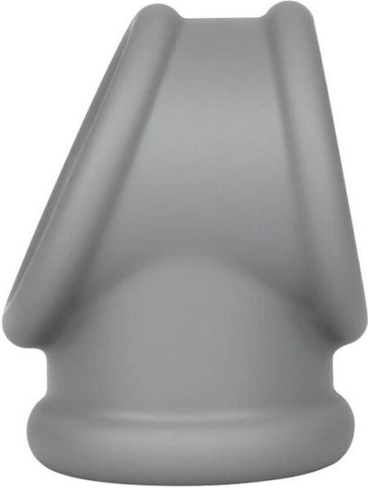 Calexotics Alpha Precision Cock Ring Schwanz & Hoden Silikon Gray