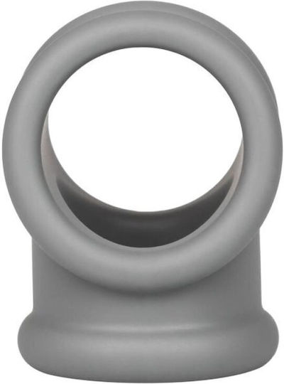 Calexotics Alpha Precision Cock Ring Schwanz & Hoden Silikon Gray
