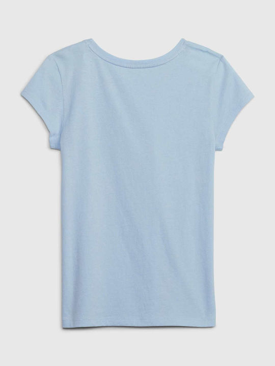 GAP Children's Blouse Short Sleeve Blue