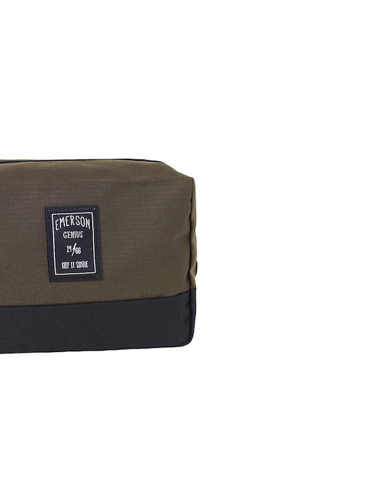 Emerson Toiletry Bag Olive 21cm