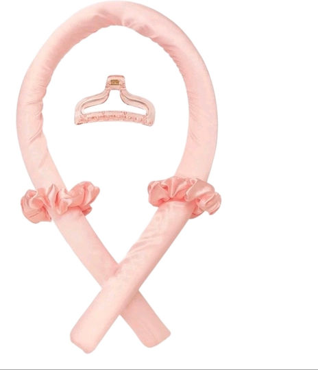 Tres Chic Heatless Curling Set σε Ροζ Χρώμα