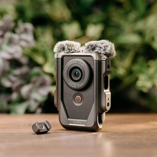Canon Canon Powershot V10 Advanced Vlogging Kit Schwarz 4K UHD @ 30fps CMOS Sensortyp Daten Speicherung auf Speicherkarte mit Bildschirmgröße 2 Zoll und HDMI / Wi-Fi 5947C015