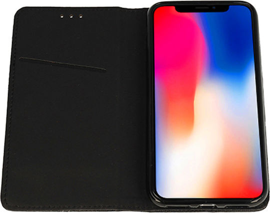 NetOne STYLE SMART Book Δερματίνης Μαύρο (Redmi Note 12 4G)