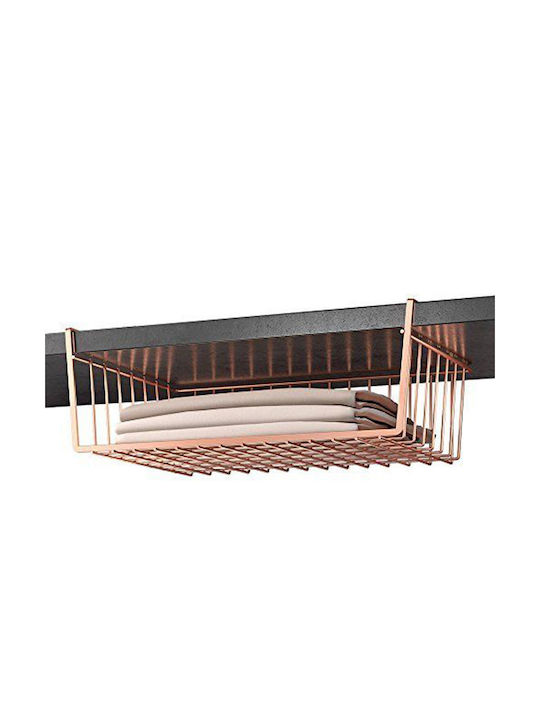 Metaltex Kanguro Kitchen Organizer Racks Metallic in Rose Gold Colour 14x40x14cm