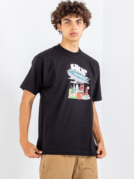 HUF Men's Short Sleeve T-shirt Black