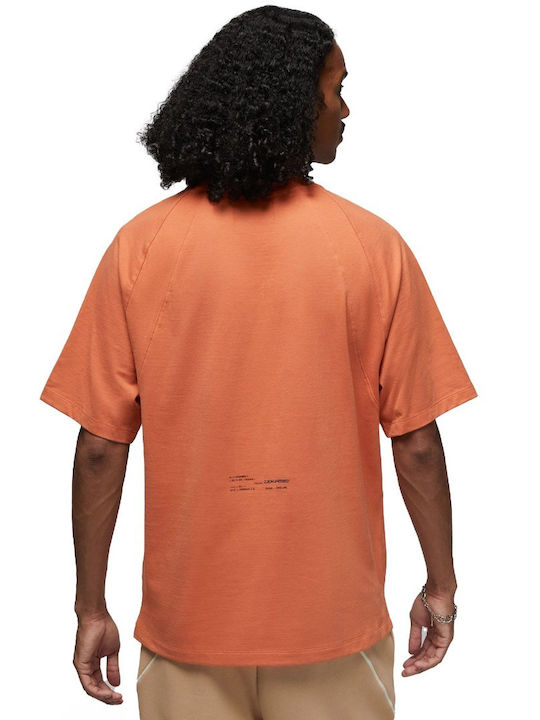 Jordan Herren T-Shirt Kurzarm Orange