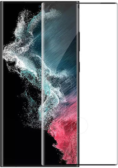 Nillkin CP+ Max Full Face Tempered Glass Negru (Galaxy S23 Ultra)