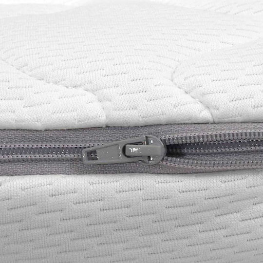 Woodwell Single Anatomic Saltea Față-verso 90x200x21cm cu Suprapozabil