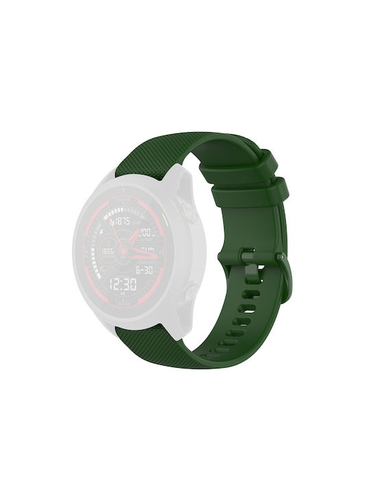 Techsuit Watchband 22mm W006 Λουράκι Σιλικόνης Πράσινο (Galaxy Watch (46mm) / Gear S3)