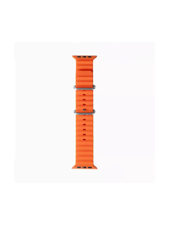 Techsuit Watchband W038 Armband Silikon Orange (Apple Watch 38/40/41/42mm) KF2310818