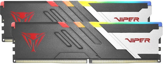 Patriot Viper Venom RGB DDR5 32GB RAM με 2x16GB Modules και Ταχύτητα 6800 για Desktop