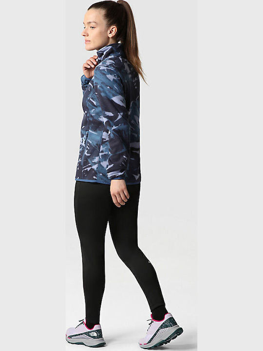Glacier Fleece Γυναικεία Ζακέτα με Φερμουάρ σε Navy Μπλε Χρώμα