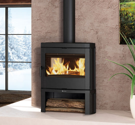 La Nordica Jennifer 2.0 Cast Iron Wood Stove 7.7kW Black