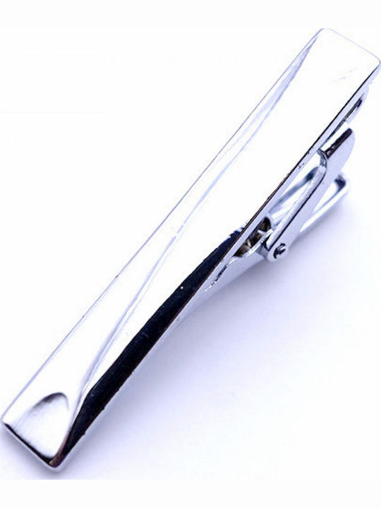 Legend Accessories Clip Γραβάτας Ασημί
