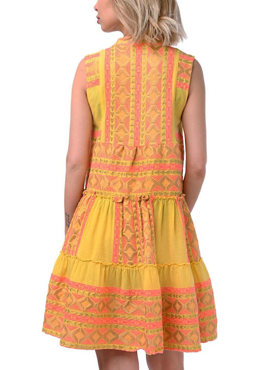 Φορεμα Μ-8353 yellow