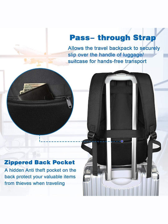 Matein Backpack Waterproof 40lt Black
