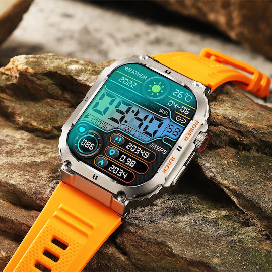 Aoke K57 Pro Smartwatch (Orange)