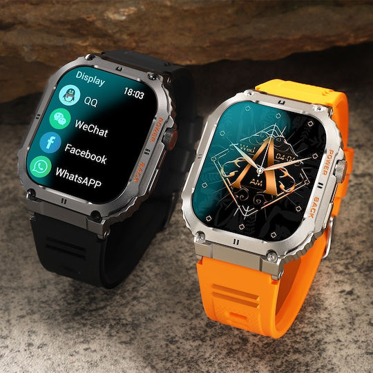 Aoke K57 Pro Smartwatch (Orange)