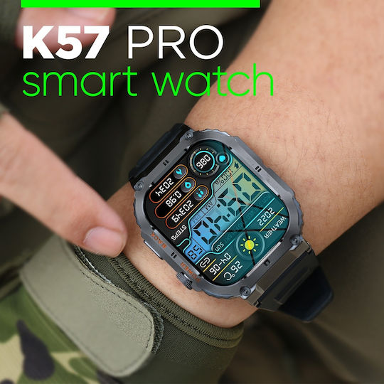 Aoke K57 Pro Smartwatch (Orange)